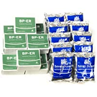 Emergency Food Powerset- 10 x BP ER y 10 x Seven Oceans – Contenedores de agua potable. Siempre y en cualquier lugar…